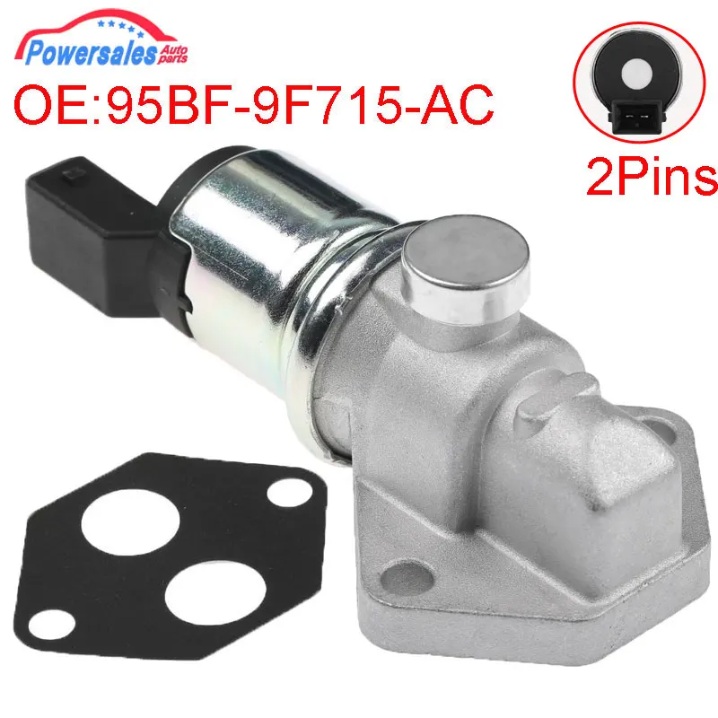 New High Quality Idle Air Control Valve For Ford Escort 2.0L 16 Valves Fiesta 1.3L L4 95BF-9F715-AC 95BF9F715AC