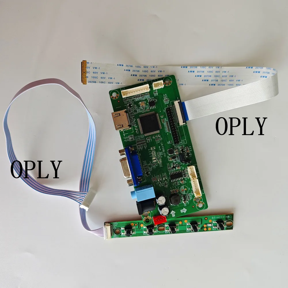 

Kit Work for B125XTN01.0 1366x768 12.5" 30pin LED panel screen monitor display HDMI-compatible VGA EDP controller board DIY