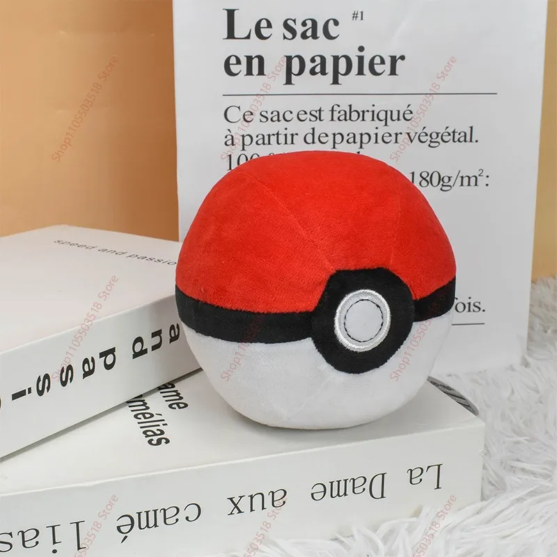 9 Styles Pokémon Plush Toy Poké Ball Ultra Ball Great Ball Master Ball Hisuian Ultra Ball  Soft Anime Stuffed Toys Birthday Gift