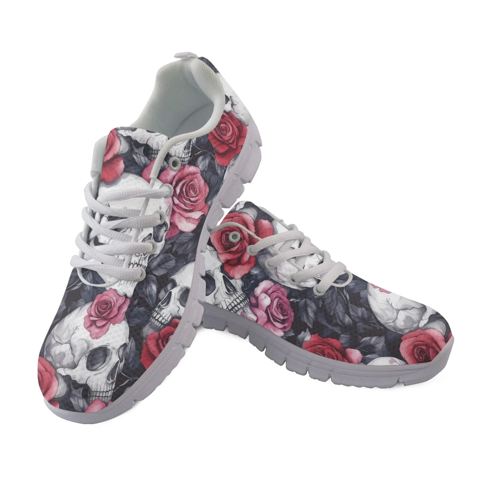 Coloranimal Jamaica Flag Heart Pattern Men Tennis Shoes Breathable Anti-Slip Women's Sports Shoe for Training
