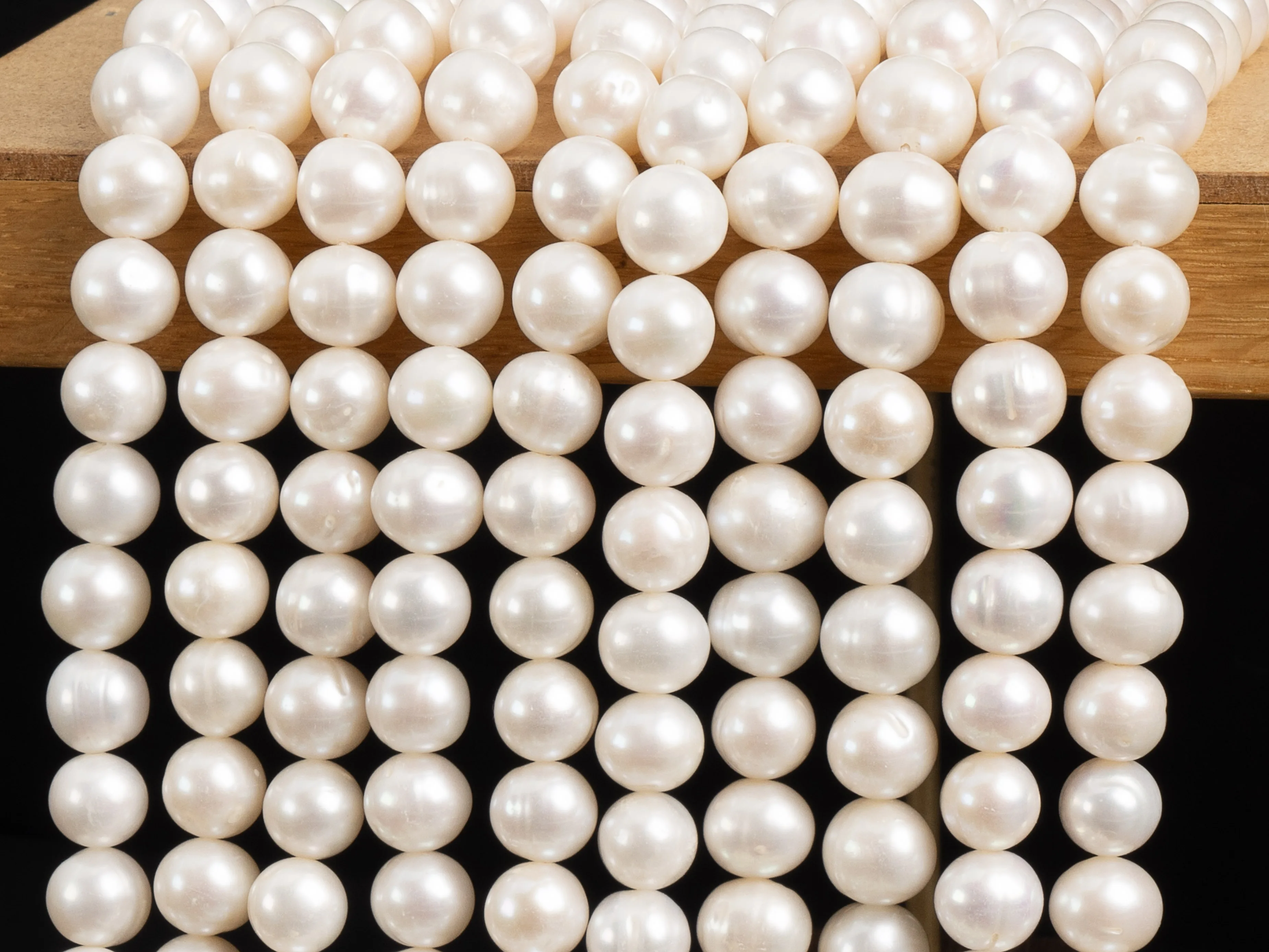 Natural Freshwater Pearl Beads Near Round  Shapes Loose Beaded For Jewelry Making DIY Necklace Charm Bracelet Accessorie