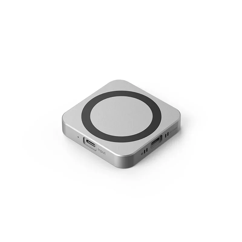 M.2 NVMe USB3.0 Phone Magnetic SSD Enclosure with Turbo Fan 10 Gbps PD 100W Support 2T for Model NVME Both 2230and2242 SSDPls