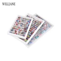 Acrylic Bracelet Bead Display with Tray Holder Bar Charms Storage Box Mats Jewelry Making Organizer Trollbeads Beading Tool Case