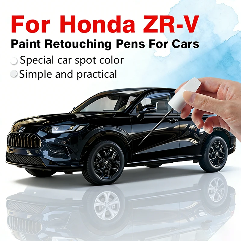 

For Honda ZR-V Car Paint Repair Pen Restores Original Factory Paint Finish with Clear Coat Enhances Gloss Radiant Red Ruse Black