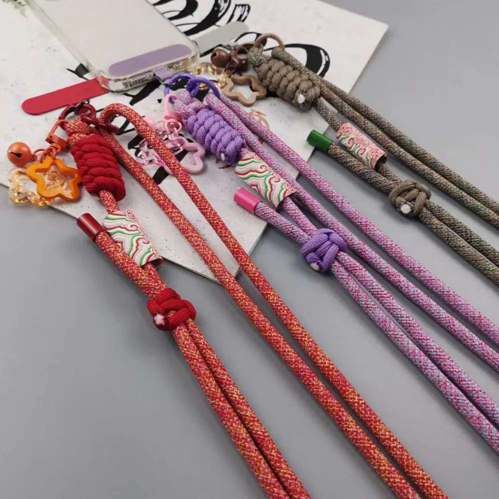 

Держатель для телефона на цепочке с клипсой, узор «Счастливое облако», регулируемый, с бантом