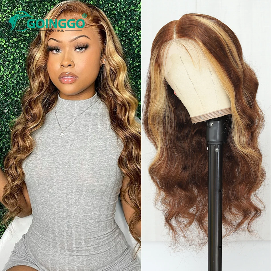 

Pre-Colored Human Hair Wig Hd Lace Front Wig 13X6 Lace Frontal Wig Body Wave 100% Pre Plucked Human Hair Jewish Wig 18-30Inch