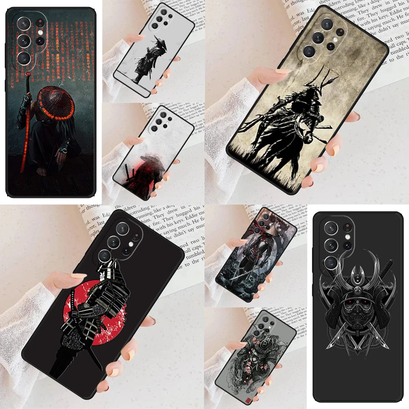 Aikido Samurai Warrior Phone Case For Samsung Galaxy S24 S23 S22 S21 Ultra S10 Note 10 Pro S20 Plus FE S9 S8 Cover