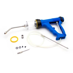 50ML Continuous Syringe Feeding Oral On Cattle Sheep Goats Livestock Veterinary Feeding Gun Drencher Medicine Filling Device