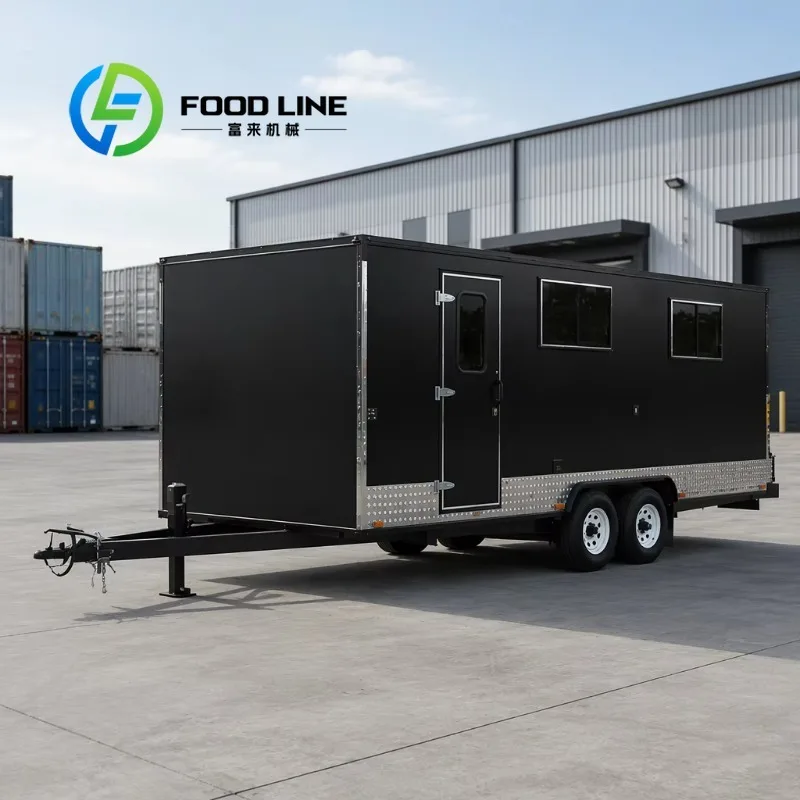 Portable Office Trailer Multi Room Unit Interior LED Strip Lighting Unit Green Energy Wind Farm Office Global Delivery Service