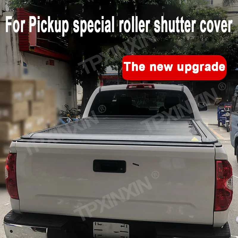 Car Trunk Lids For Toyota Tundra Pickup Bed Tonneau Cover Retractable Roller Shutter Tail Box