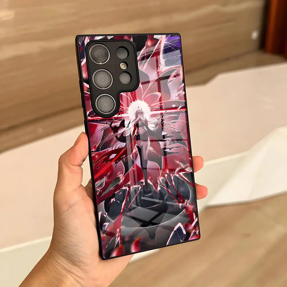 Game Wuthering Waves Phone Case For Samsung S26 S24 Ultra S25 S23 S22 Fe S21 Plus A57 A54 A17 A53 A16 A37 Glass Cover