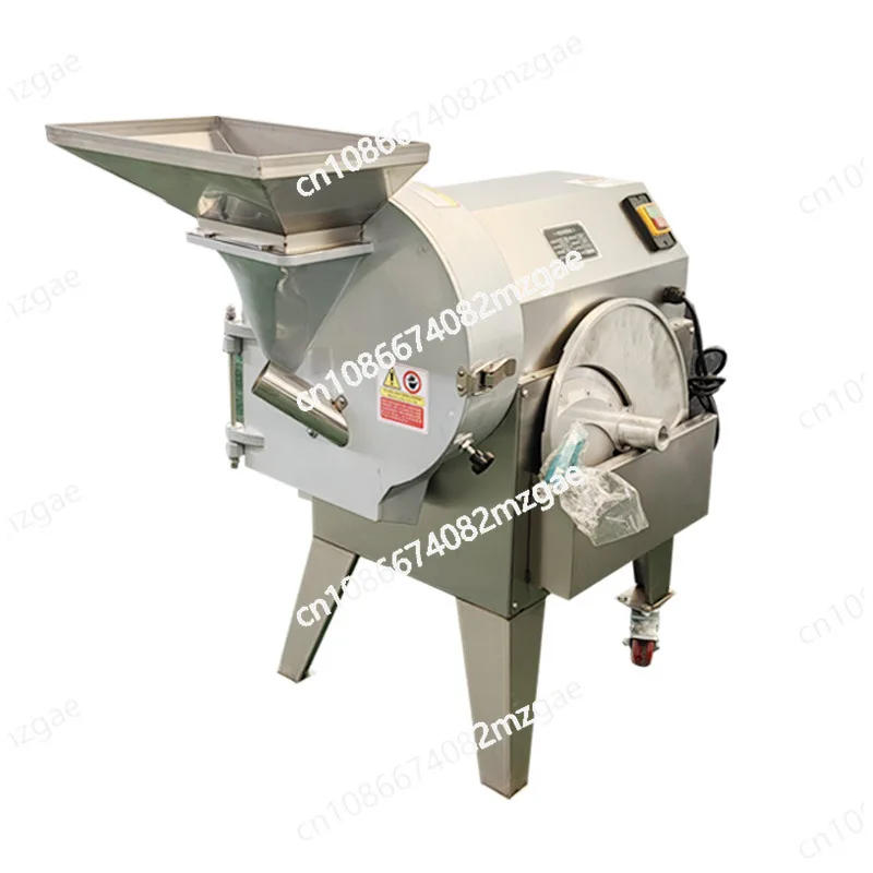 Canteen potatoes, radishes, cut into pieces, diced cucumbers, commercial multi-functional 180 single-head vegetable cutter