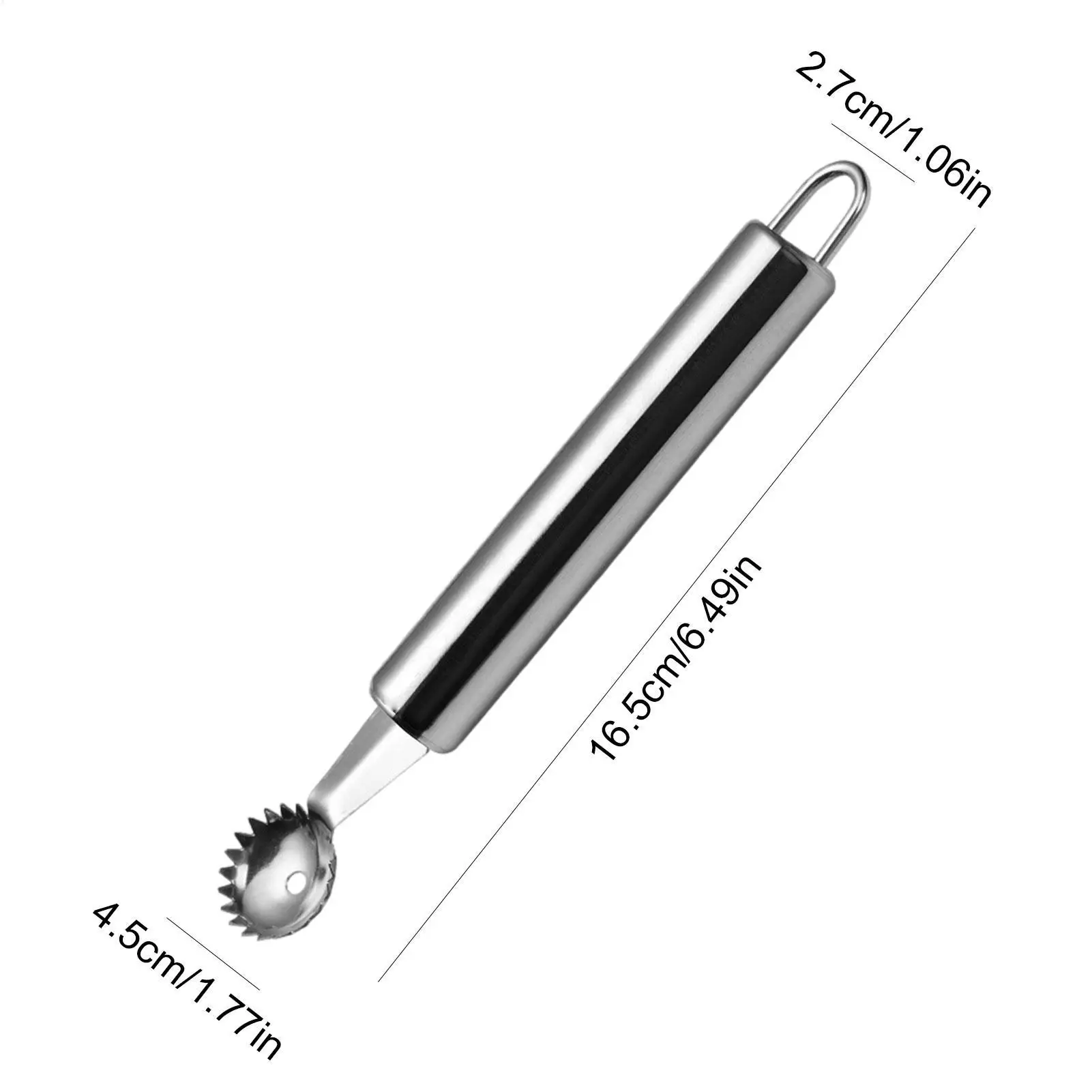Tomato Corer Remover Strawberry Stem Remover Tool Portable Stainless Steel Tomato Stem Remover Vegetable Fruit Stem Remover view 6