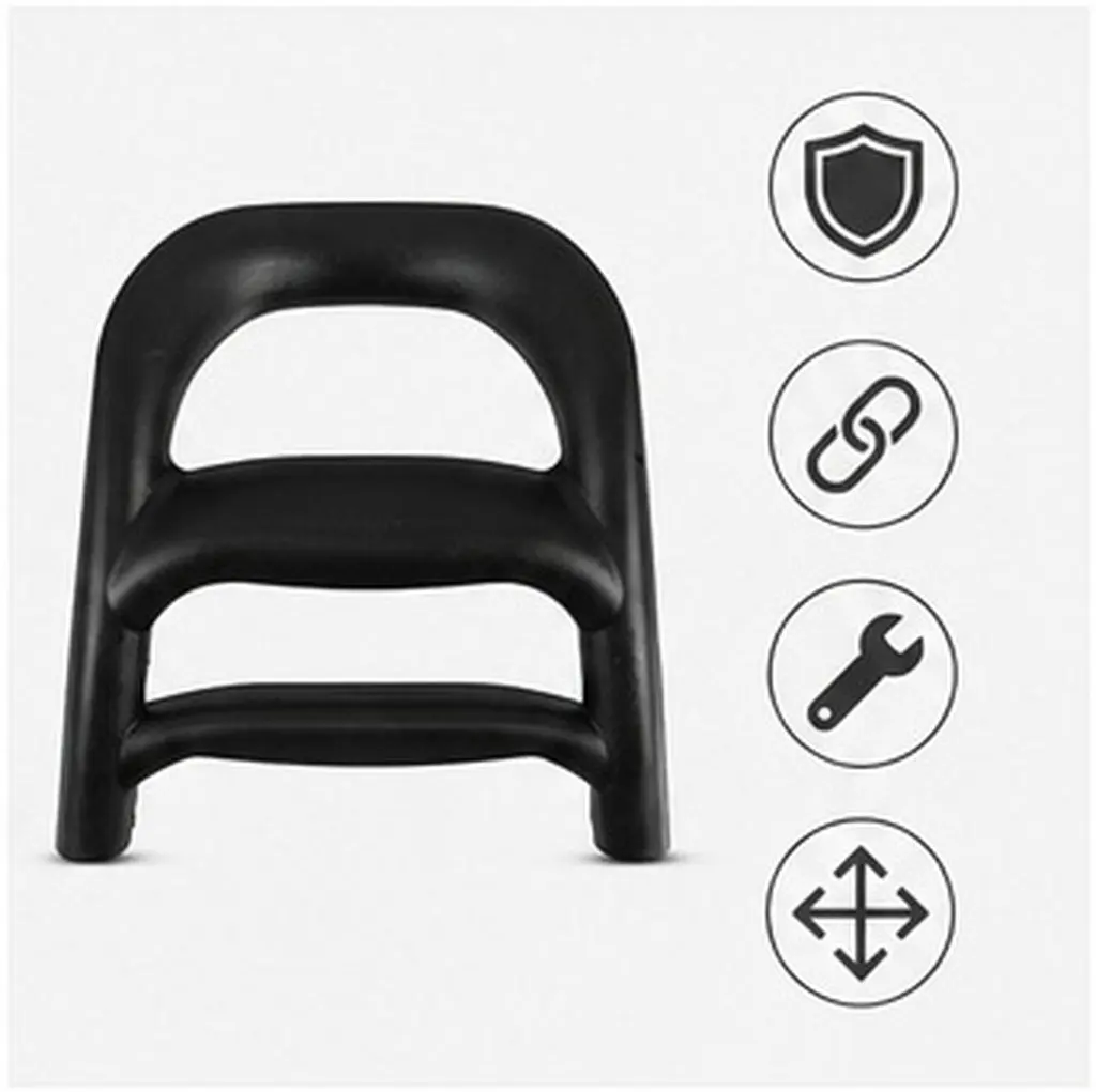 2pcs Universal Shopping Cart Handle Grips – Bull Head Design Plastic Trolley Pull Handle for Grocery & Utility Carts