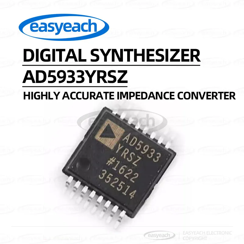

AD5933YRSZ SMT SSOP16 ИС сетевого анализатора высокоточного преобразователя импеданса