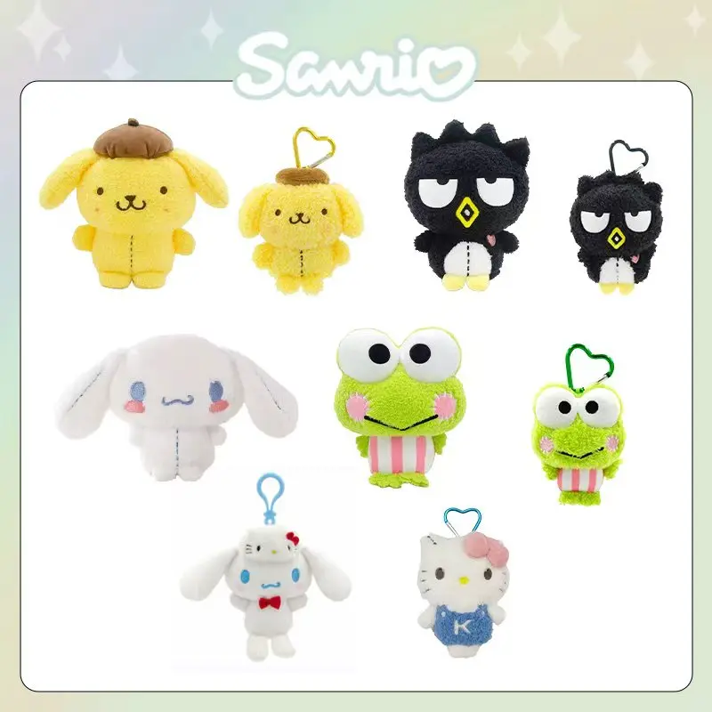 

Sanrio Keroppi Pudding Dog Purin крутой пингвин Hello Kitty плюшевая игрушка кукла и подвеска для девочек подарок на день рождения бутик игрушки