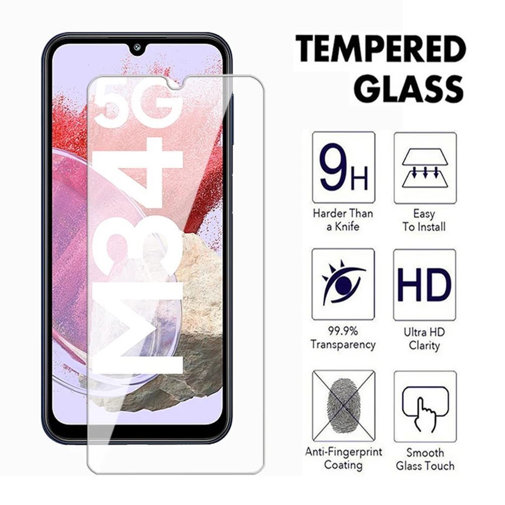 9D Tempered Glass For Samsung Galaxy M42 M31 M32 M33 M34 M51 M52 M53 M54 M62 4G 5G Screen Protector For Samsung M31S glass Film