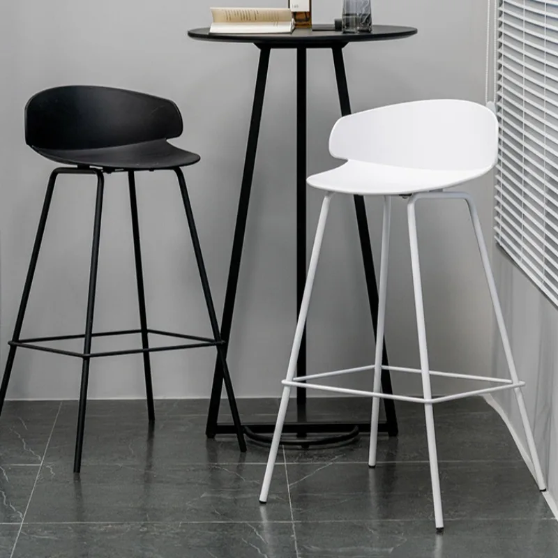 

Nordic Designer Bar Chairs Make Up Lounge Minimalist Cute Bar Stools Ergonomic Relaxing Restaurante Muebles Interior Decorations