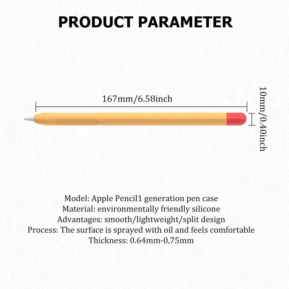 Soft Silicone Pen Holder For Apple Pencil 1st 2nd Generation Stylus Pen Cover For Apple Pencil 2 Gen Protective Case Accessories