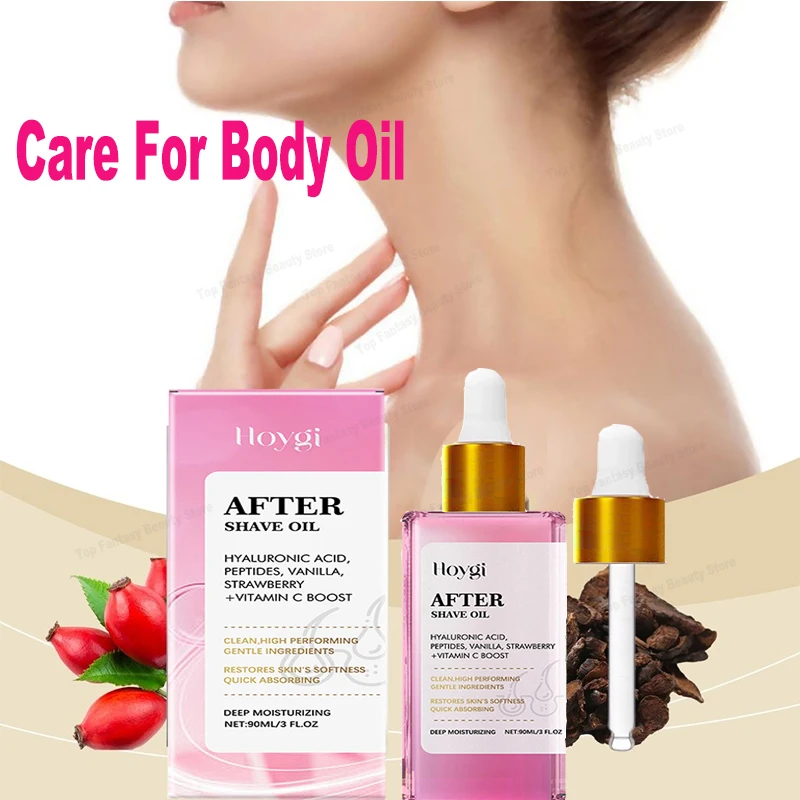 Truskawkowo-waniliowy środek do depilacji i golenia skutecznie łagodzi skórę i utrzymuje ją gładką, zmniejsza podrażnienia 90ML