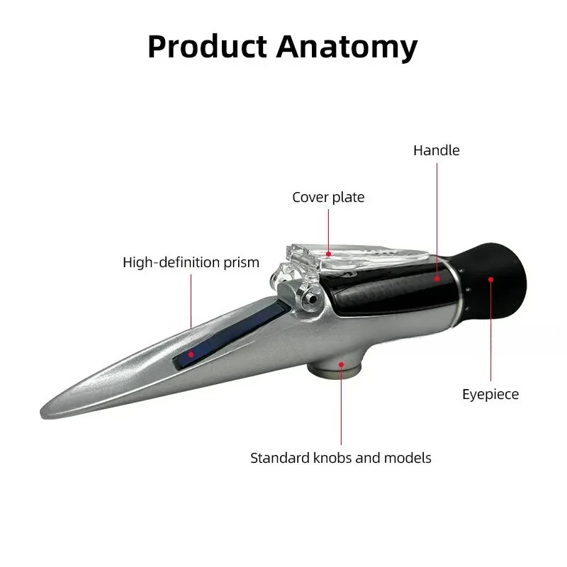 ATAGO MASTER‑500 Refractometer | High Sugar Content Meter | Honey Syrup Juice Soybean Paste Detector