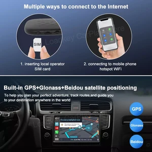 Carlinkit 5 CarPlay Mini AI Wire House Box Android Auto Auto Benz Mazda Toyota für Netflix YouTube 4G LTE GPS 10 Hauptverkaufskonten Netflix - №9