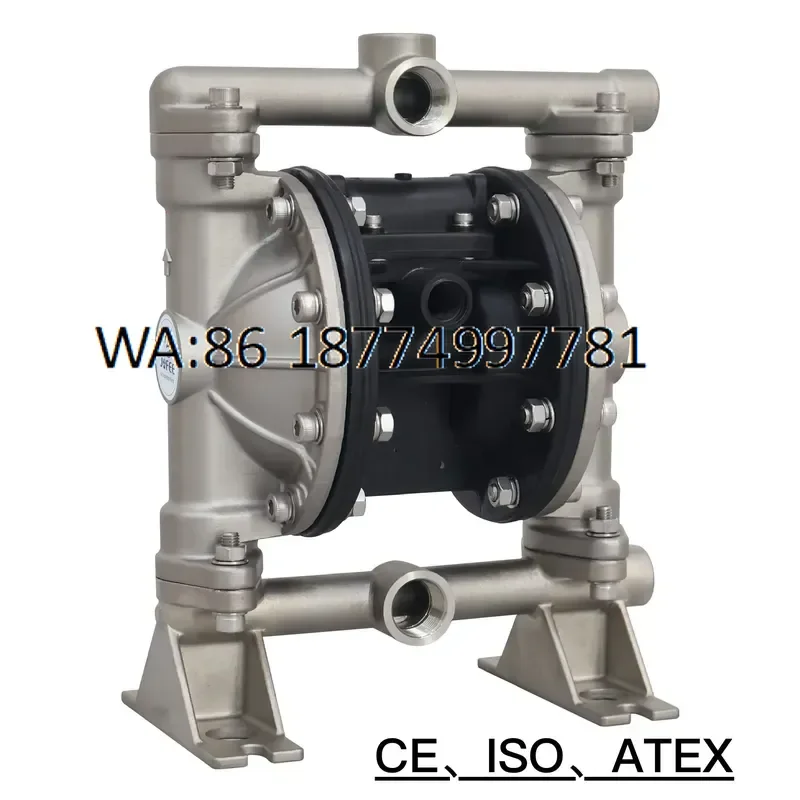 custom for JOFEE 1/2 Inch Stainless Steel Pneumatic Diaphragm Pump OEM Liquid Transfer with CE Certification Factory