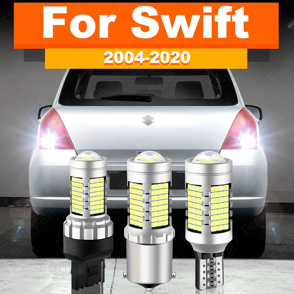 Bombilla LED de luz de marcha atrás para Suzuki Swift 2004-2007 2008 2009 2010 2011 2012 2013 2014 2015-2020 accesorios luces LED de marcha atrás