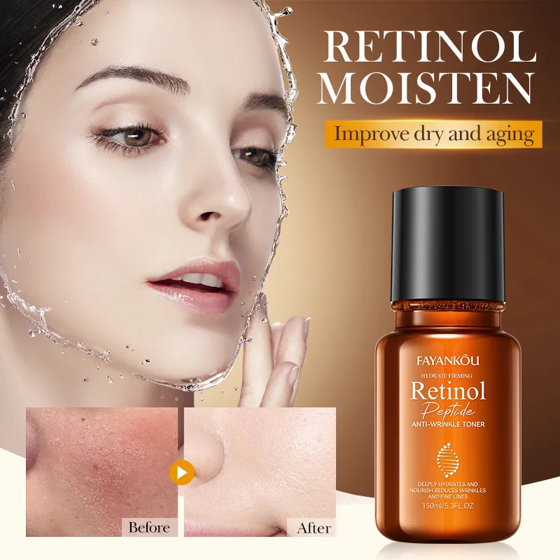 

Retinol Anti Aging Face Serum Removal Wrinkle Essence Water Firm Lift Fade Fine Lines Moisturizing Skin Care Brighten Cosmetic