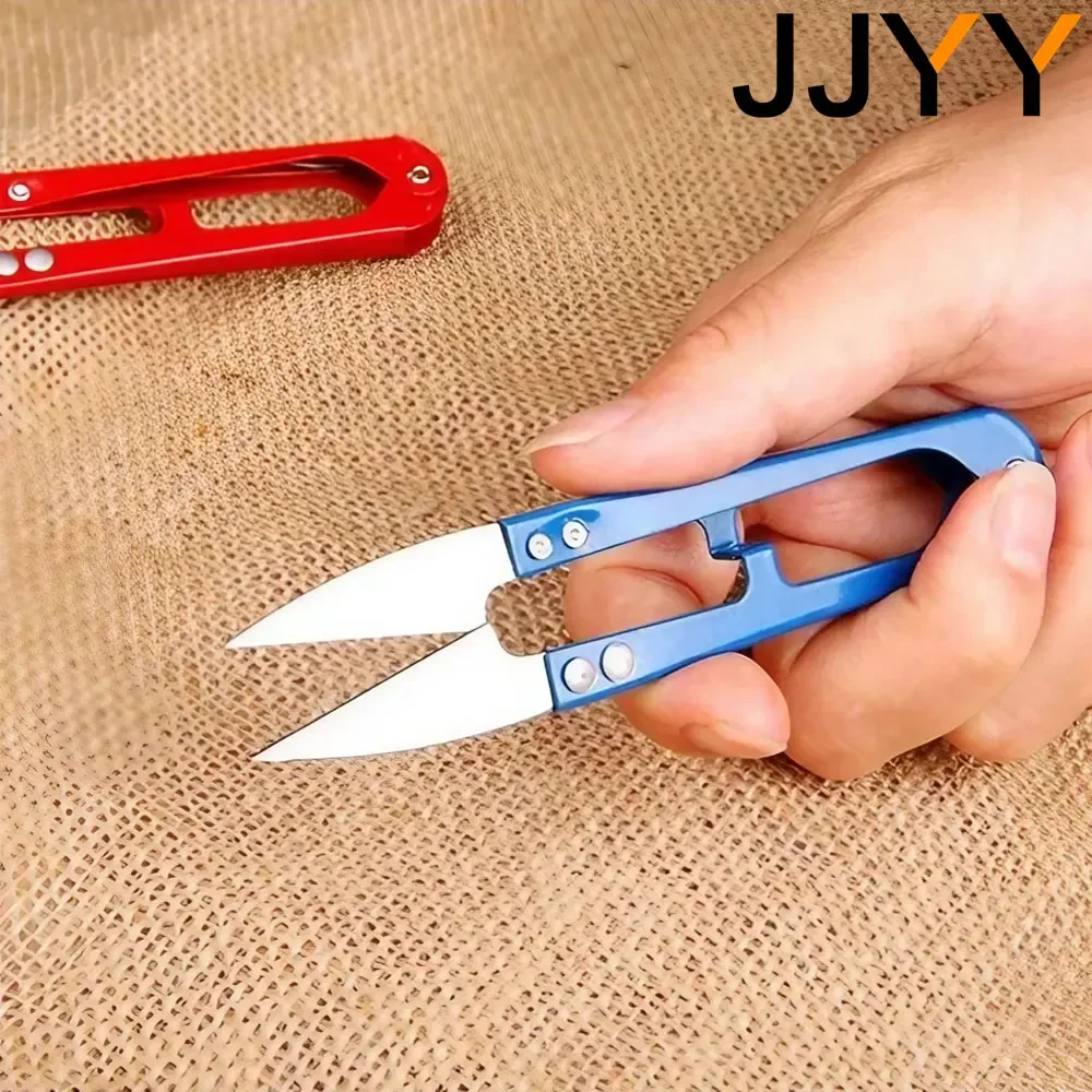 Multifunctional Plastic Handle Sewing Snips Scissors for Tailors DIY Craft Projects Cutting Tool with Ergonomic Grip