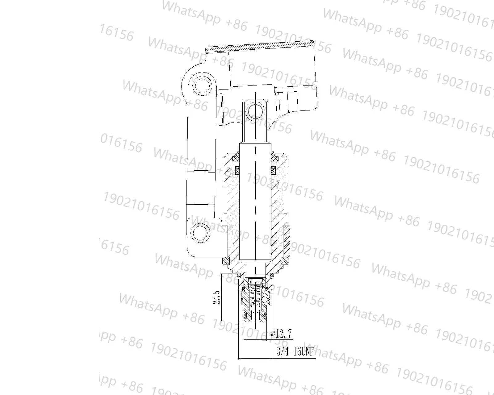 

Manual pump HP-08 emergency pump hydraulic station power unit accessories