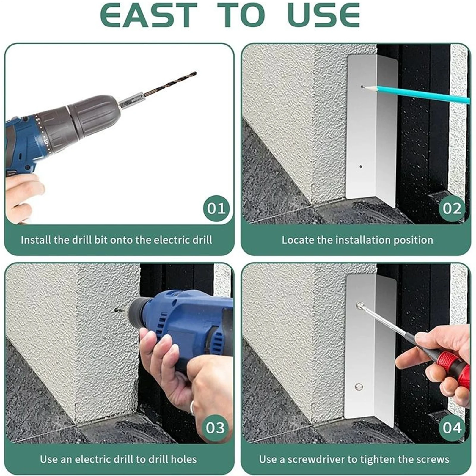 

Защита животных гаражных ворот, 2 шт., непромокаемая защита из нержавеющей стали под дверью, защита от змей для дома, сада, дома