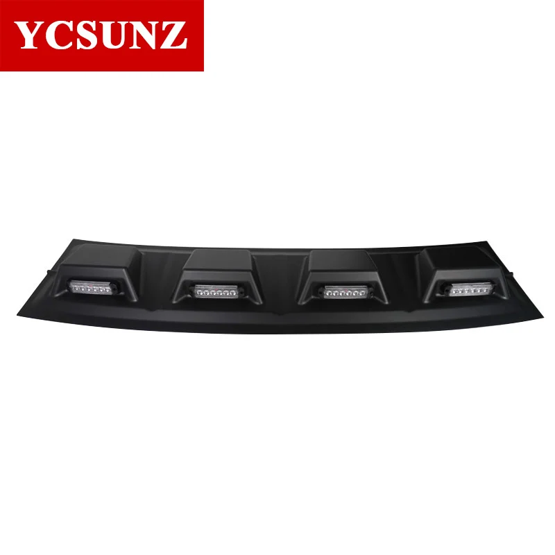 New Front Cab Top Roof Spoiler Lights For Ford Ranger Wildtrak T9 Next-Gen 2024 2025 2026 Double Cabin Exterior Auto Accessories