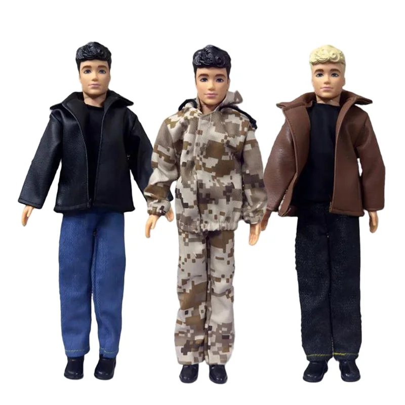 

Hot Sale High Quality 12 Inch Male Dolls With Fashion Clothes Coat Pant Dolls Shoes Best Christmas Present For Children DIY Game