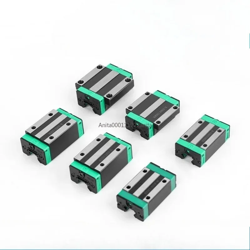 HGR20 HGR15 1pcs Square Linear Guide Rail+2pcs HGH20CA/HGW20CC HGH15CA/15CC Flang Slide Block Carriages For CNC Router Engraving