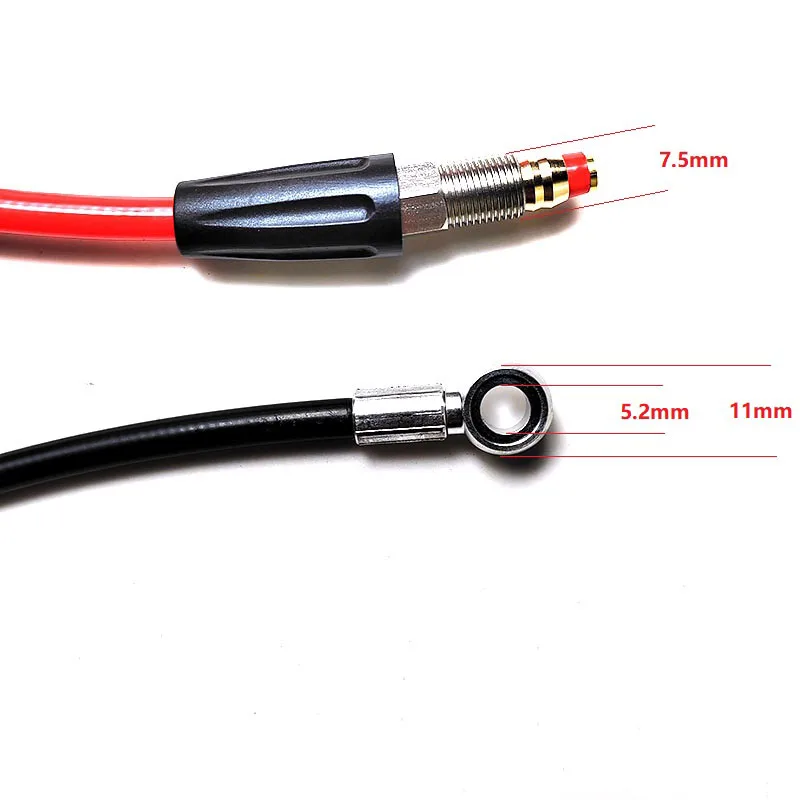 دراجة جبلية كوتابل الصحن الهيدروليكي الفرامل أنبوب خرطوم خط سلك كابل Bh90 / Bh59 ل Shimano Slx Xt Xtr Mt200 Mt Zoom 1300 2000 مللي متر