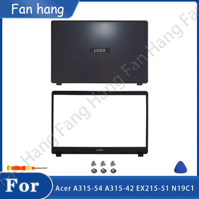 Laptop Case For Acer Aspire 3 A315-42 A315-42G A315-54 A315-54K A315-56 N19C1 LCD Back Cover Front Bezel Hinges Replacement