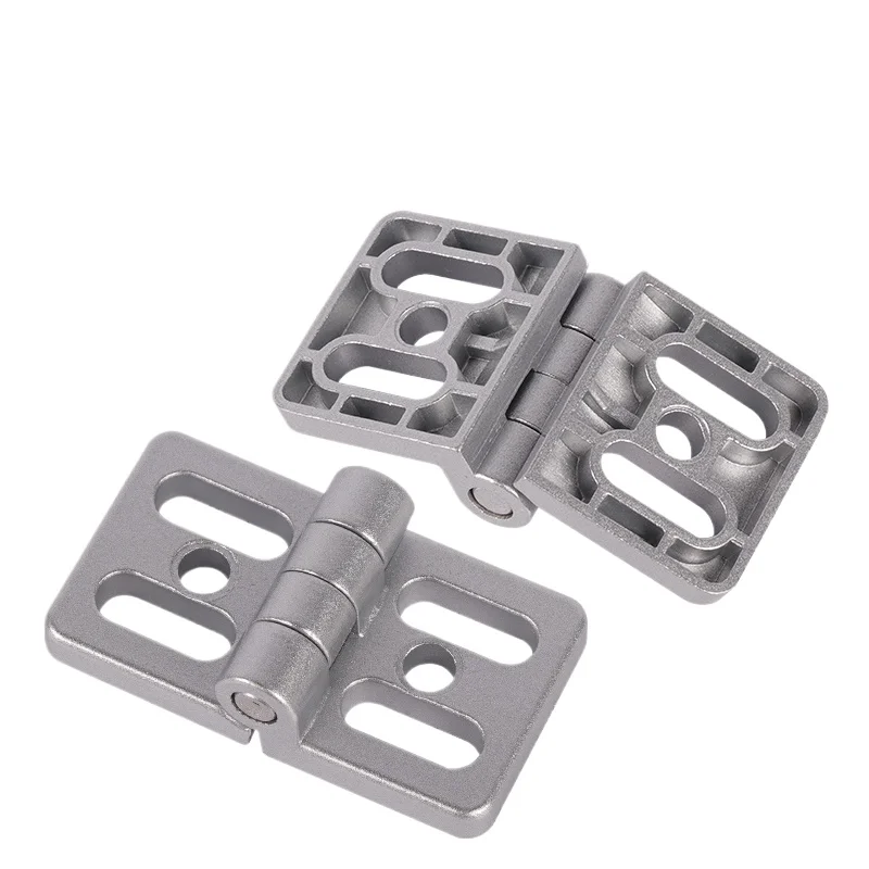 1PCS 4060 Hinge 45 Profile Aluminum Profile Special Hinge Four-Hole Zinc Alloy Hinge