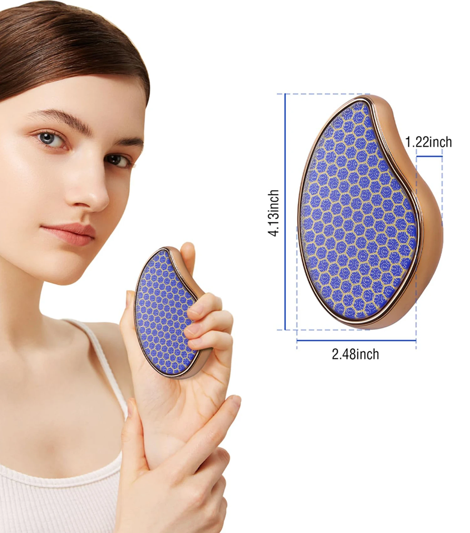 1 PC Premium NANO Glass Heel Scraper ฟุตอาบน้ําเท้า Scrubber Pedicure Dead Skin Remover อาบน้ํา Care CrystalTreat ผมเครื่องมือ