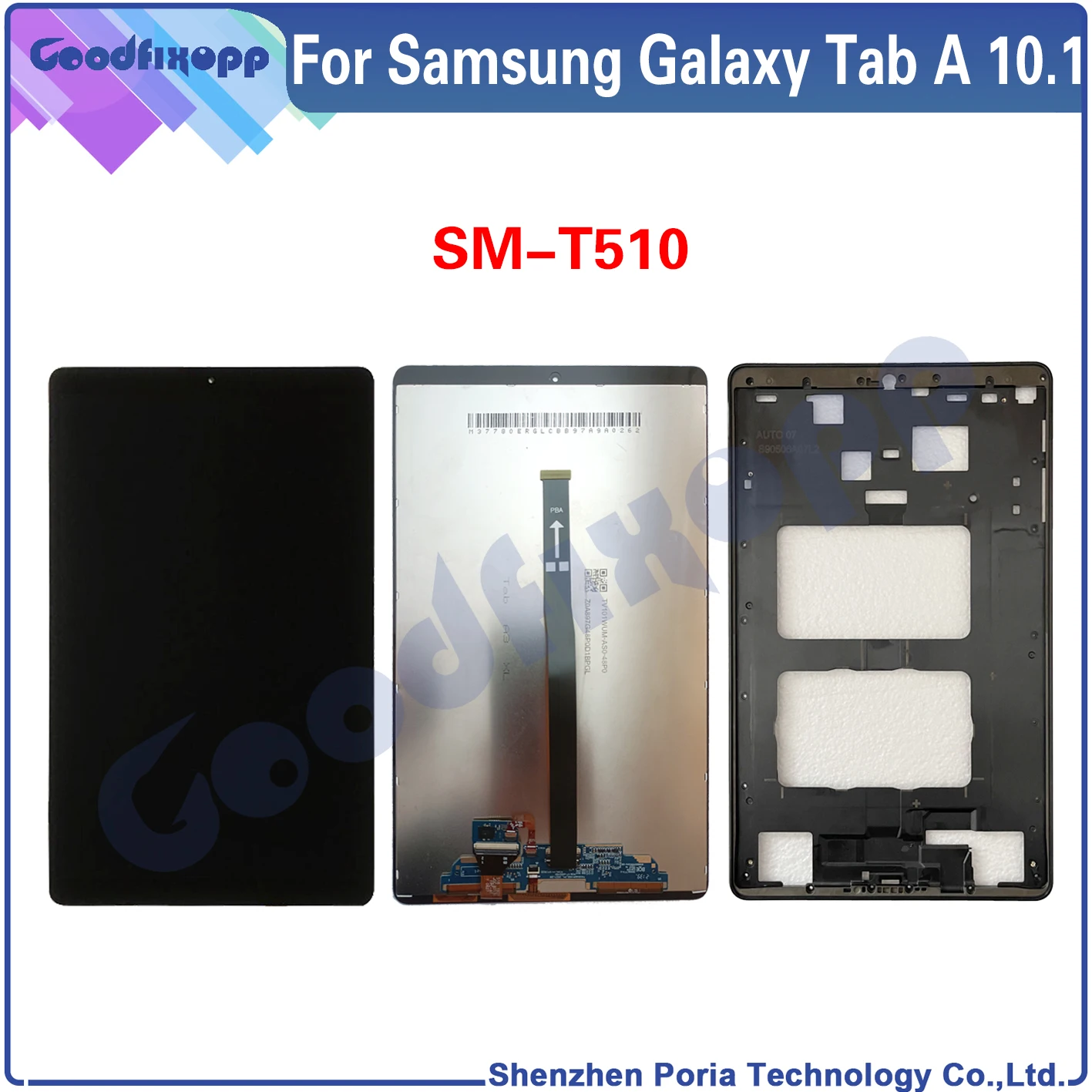 For Samsung Galaxy Tab A 10.1 (2019) SM-T510 LCD Display Touch Screen Digitizer Assembly For Samsung Galaxy Tab A 10.1 2019 T510