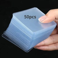 50PCS Heavy Duty Double Sided Adhesive Tape - Instantly Mount Pictures & Carpets Effortlessly, Reusable No-Nail Solution