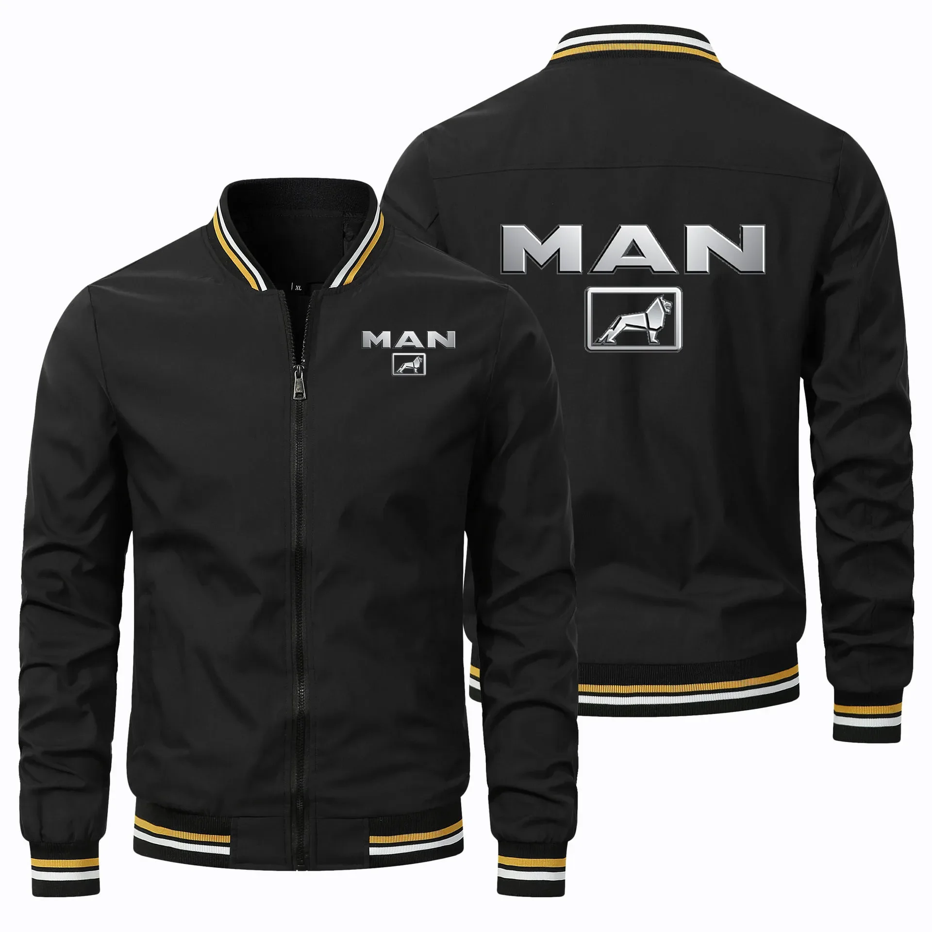 Truck MAN Fashion Men's Baseball Jacket Loose comfortable street jacket Spring autumn high quality y2k Men's Bomber Jacket