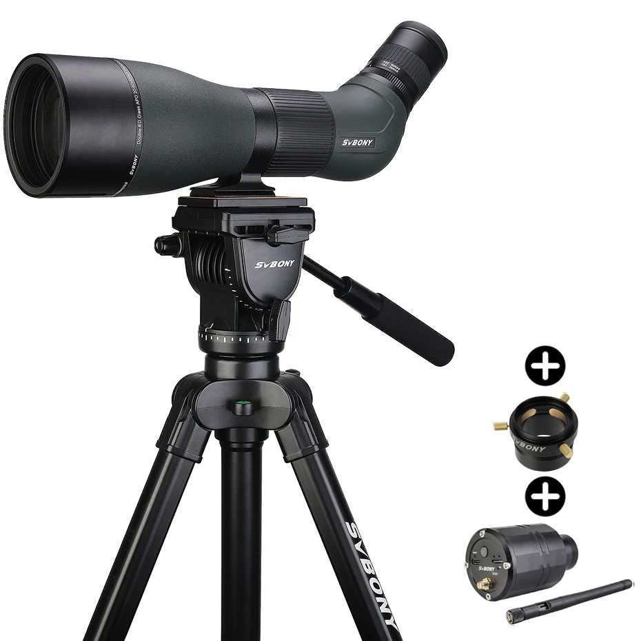 Svbony SA401 APO Spektiv 20-60X85/25-75X100 ED Teleskop Leistungsstarkes wasserdichtes Campingausrüstung Vogelbeobachtungsteleskop – Detail 21