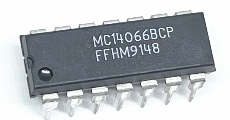 MC14066BCP MC14066 14066 MC14066B DIP-14 Logic signal switch chip