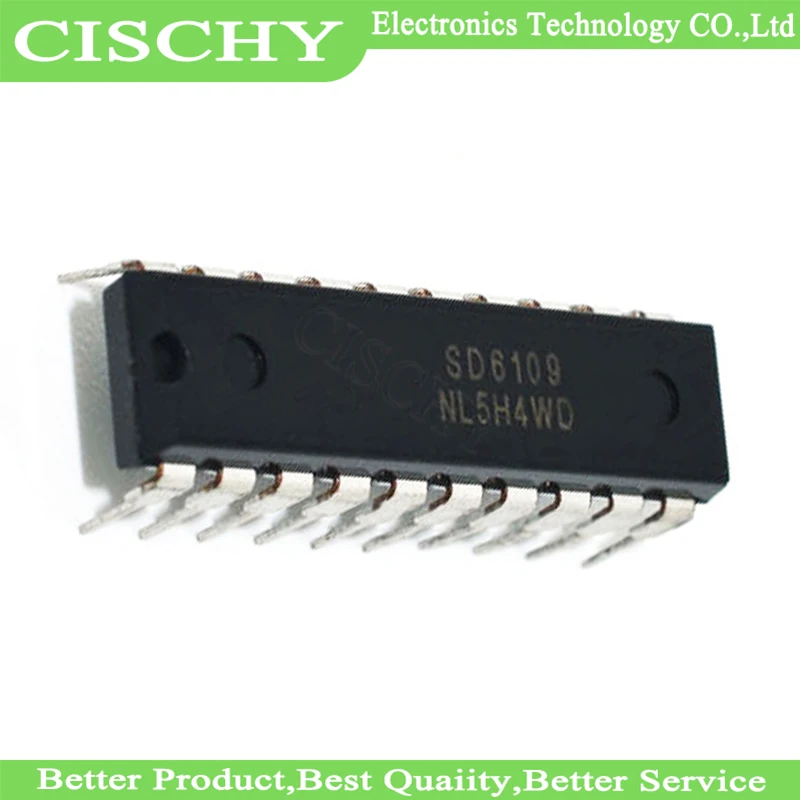 10pcs/lot SD6109 6109 DIP-20 In Stock