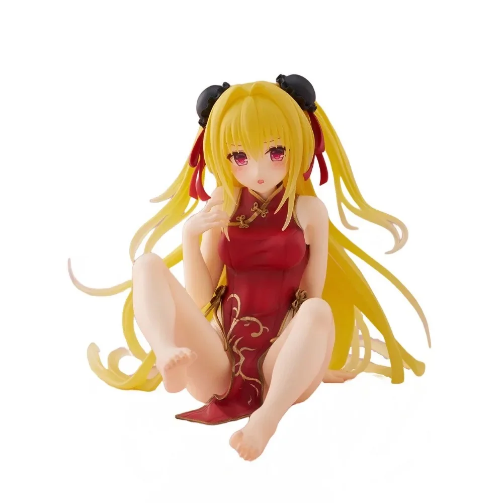 

В наличии оригинальный настольный компьютер TAITO милый Konjiki No Yami Momo Belia Deviluke китайское платье Ver ПВХ аниме модель персонажа игрушки подарки