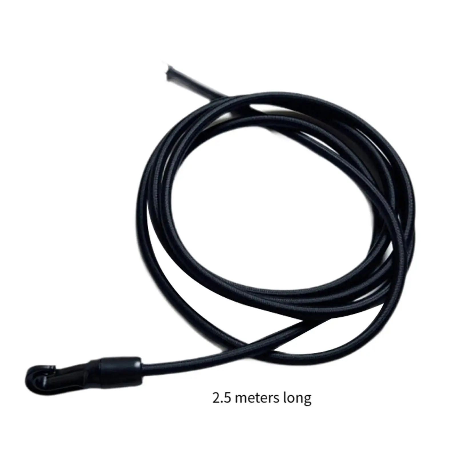 Rowing Machine Pull Belt Elastic Rope Rope Length 2.5M Diameter 8mm Bodybuilding Accessory Replacement