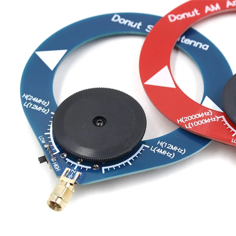 SW Antenna AM MW Medium Wave Antenna 4MHz-24MHz 500KHz-2000KHz Loop Antenna for HFDY Malahiteam DSP1 DSP2 Receiver