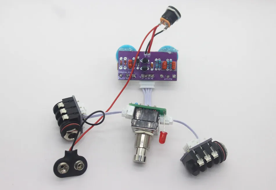 electric-guitar-handmade-effects-for-tone-fuzz-replica-faz-fuzz-monolithic-circuit-board