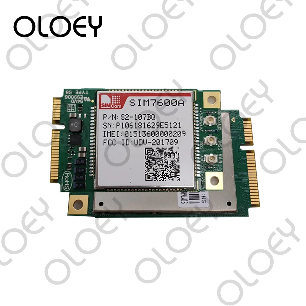 SIMCom SIM7600A-PCIE LTE Cat1 4G CAT-M&NB-IoT Module SIM7600A MINI PCIe IoT Wireless Module